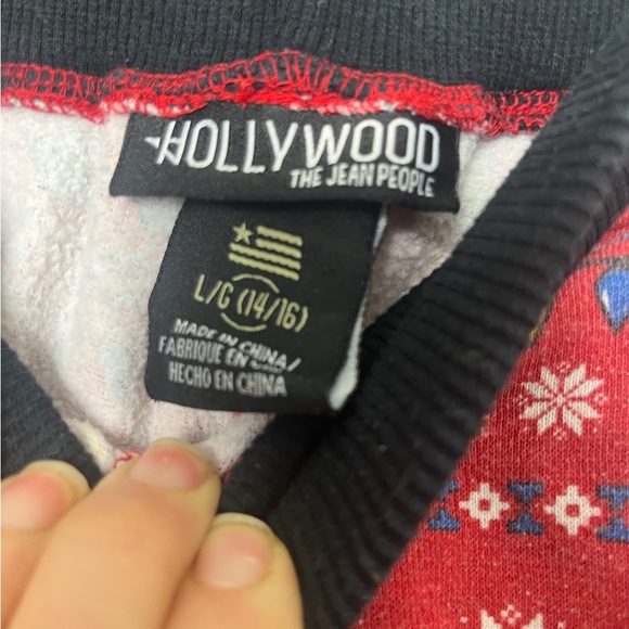 Festive Dinosaur Print Leggings - Picture 3 of 3